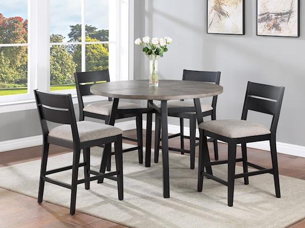 Counter-Height 5-Piece Dining Set