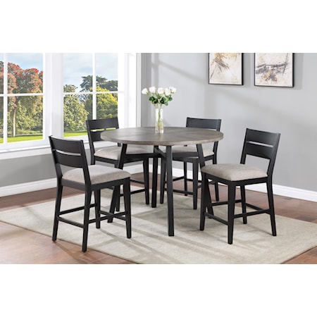 Counter-Height 5-Piece Dining Set