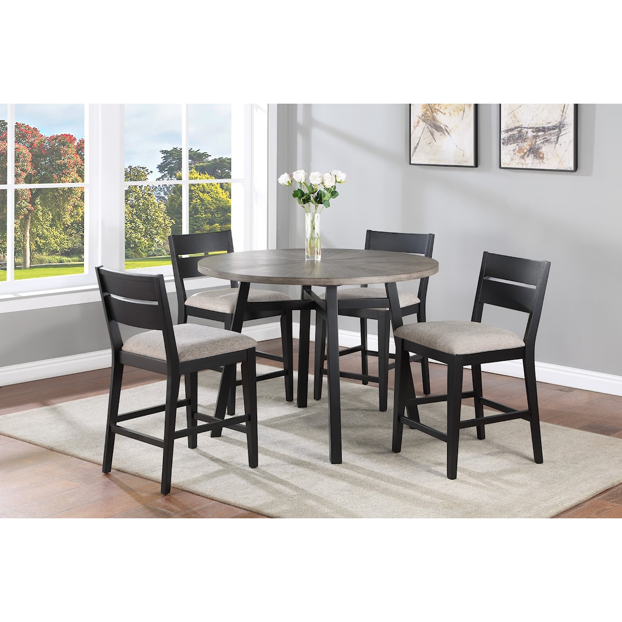 Crown Mark Mathis Counter-Height Dining Table