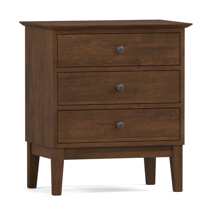 Stickley Origins Gable Road Three-Drawer Nightstand