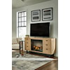 Ashley Furniture Signature Design Freslowe Large TV Stand with Fireplace