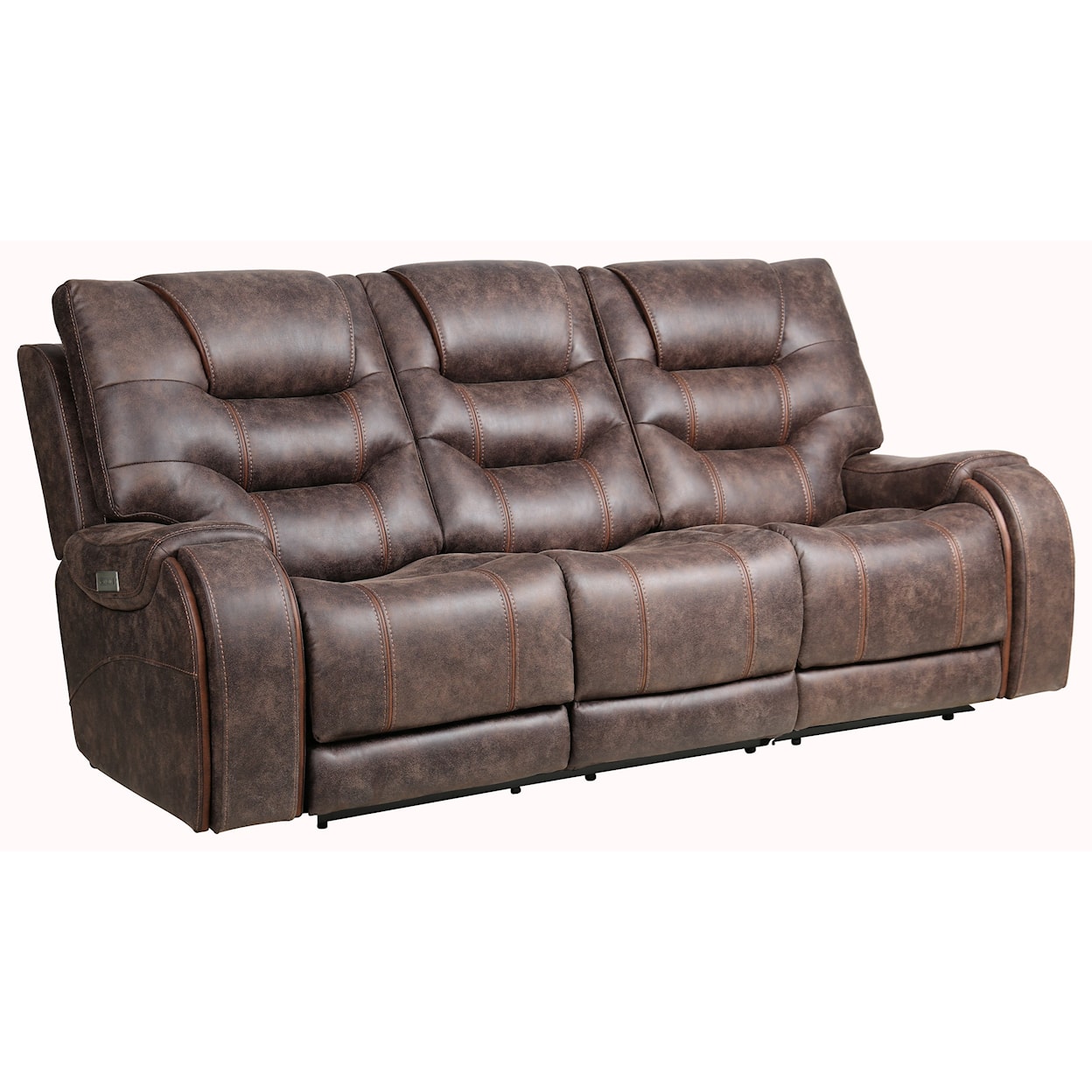 Moto Motion Warehouse M 2-Piece Power Reclining Sofa w/ Pwr Headrest