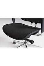 BDI Voca Contemporary Adjustable Height Task Chair with Lumbar Support