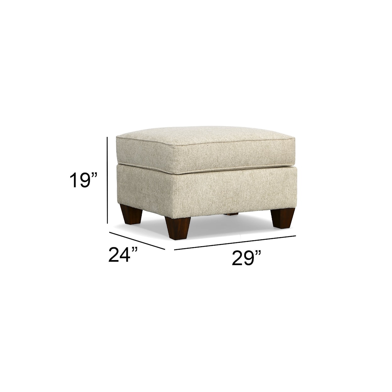 Flexsteel Nora Ottoman