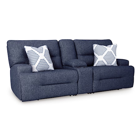 3-Piece Power Reclining Loveseat w/ Console