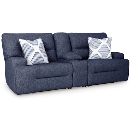 3-Piece Power Reclining Loveseat w/ Console
