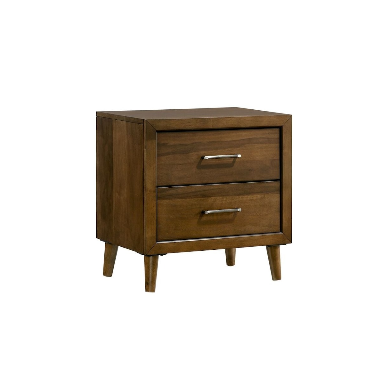 Elements International Malibu 2-Drawer Nightstand