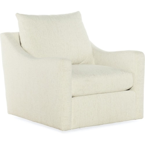 Transitional Swivel Lounger