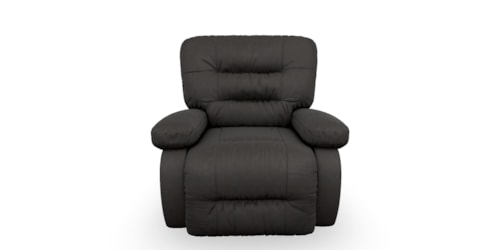 Casual Power Space Saver Recliner with Line-Tufted Back