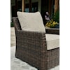 Ashley Furniture Signature Design Brook Ranch Outdoor Lounge Chair w/ Cushion