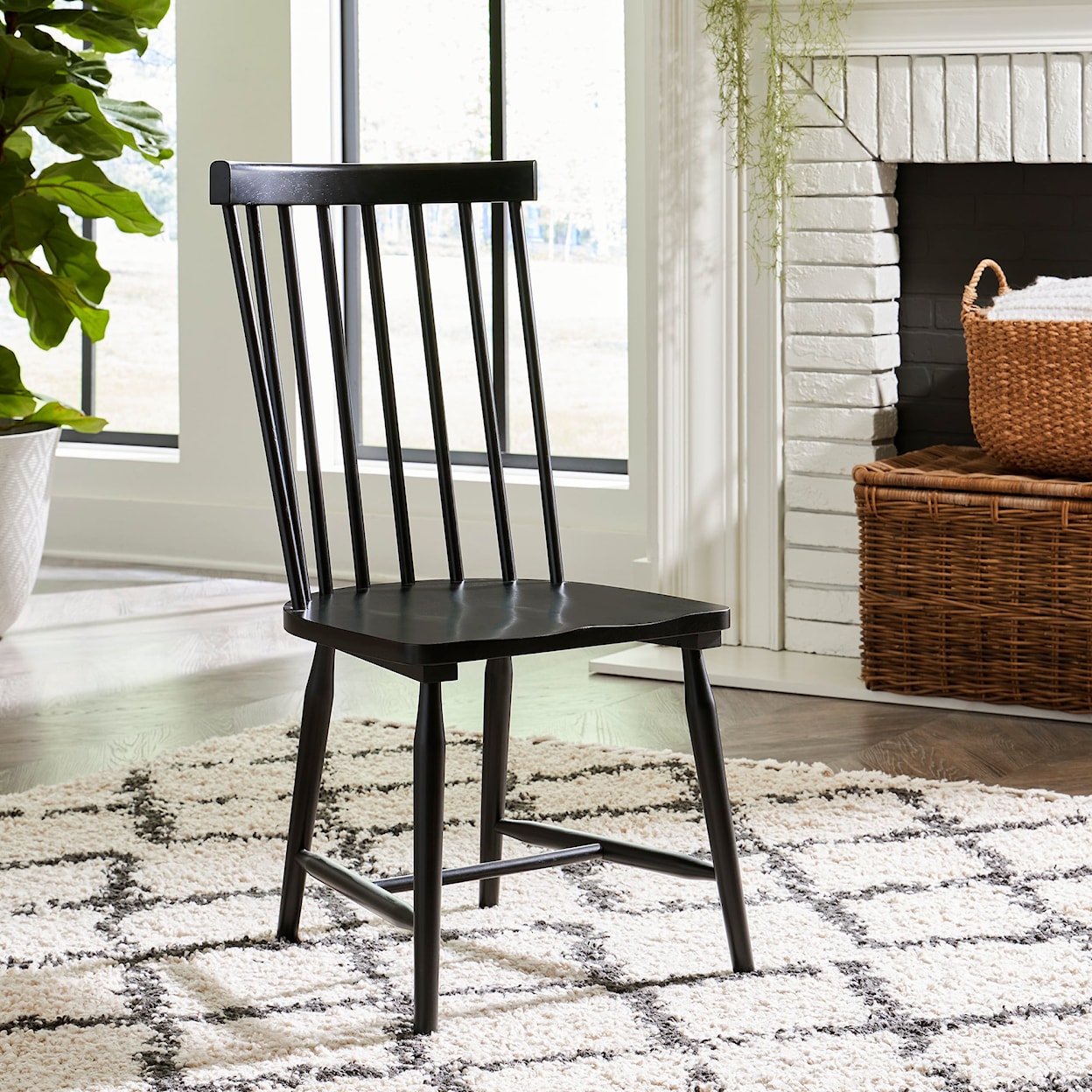 Liberty Furniture Capeside Cottage Spindle Back Side Chair