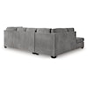 StyleLine Marleton 2-Piece Sleeper Sectional with Chaise