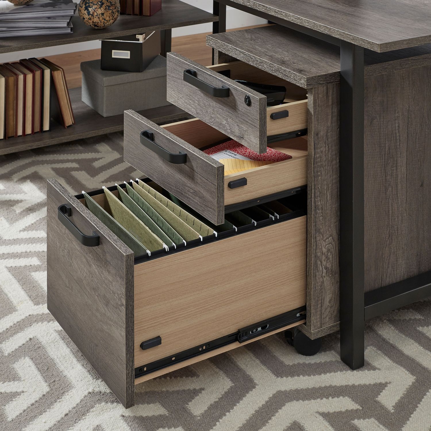 Liberty Furniture Tanners Creek 2-Piece Desk Set