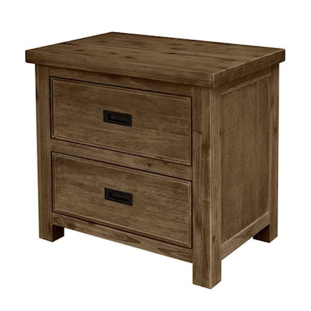 2-Drawer Nightstand