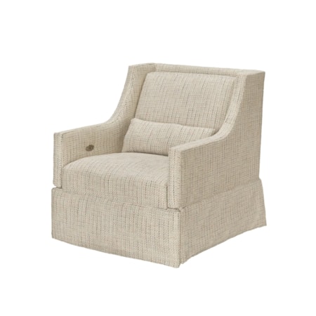 Hudson Skirted Recliner