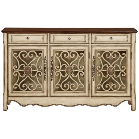 Three Drawer Three Door Credenza