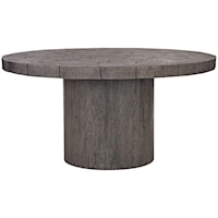 Outdoor Dining Table in Smoked Truffle Finish