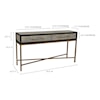 Moe's Home Collection Mako Solid Oak Console Table