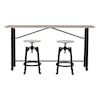 Ashley Furniture Signature Design Karisslyn 3-Piece Long Counter Table Set