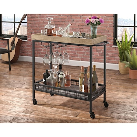 Rolling Bar Cart