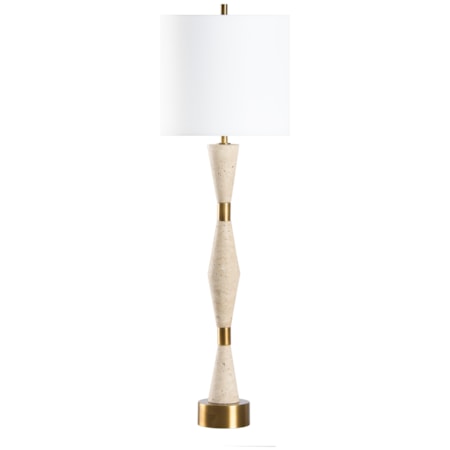 Metroline Travertine Lamp