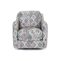 Casual Swivel Accent Chair