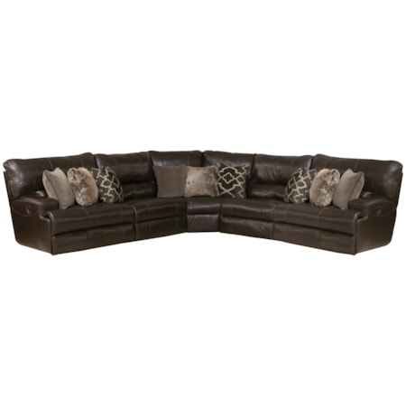 5-Piece Reclining Sectional Sofa
