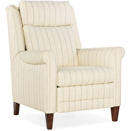 Transitional Power Recliner with Divided Back