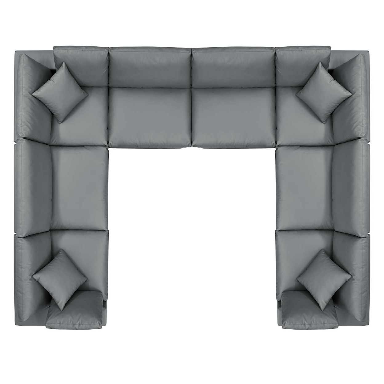 Modway Commix 8-Piece Sectional Sofa