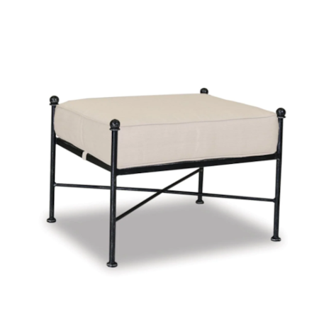 Outdoor Cushioned Ottoman
