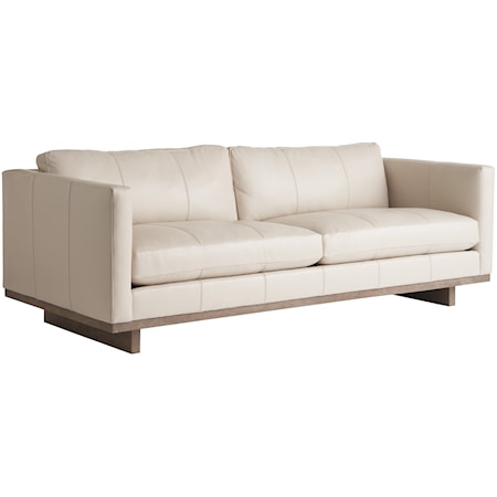 Contemporary Brixton Leather Sofa