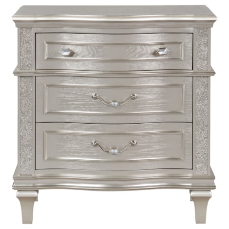 3-drawer Nightstand