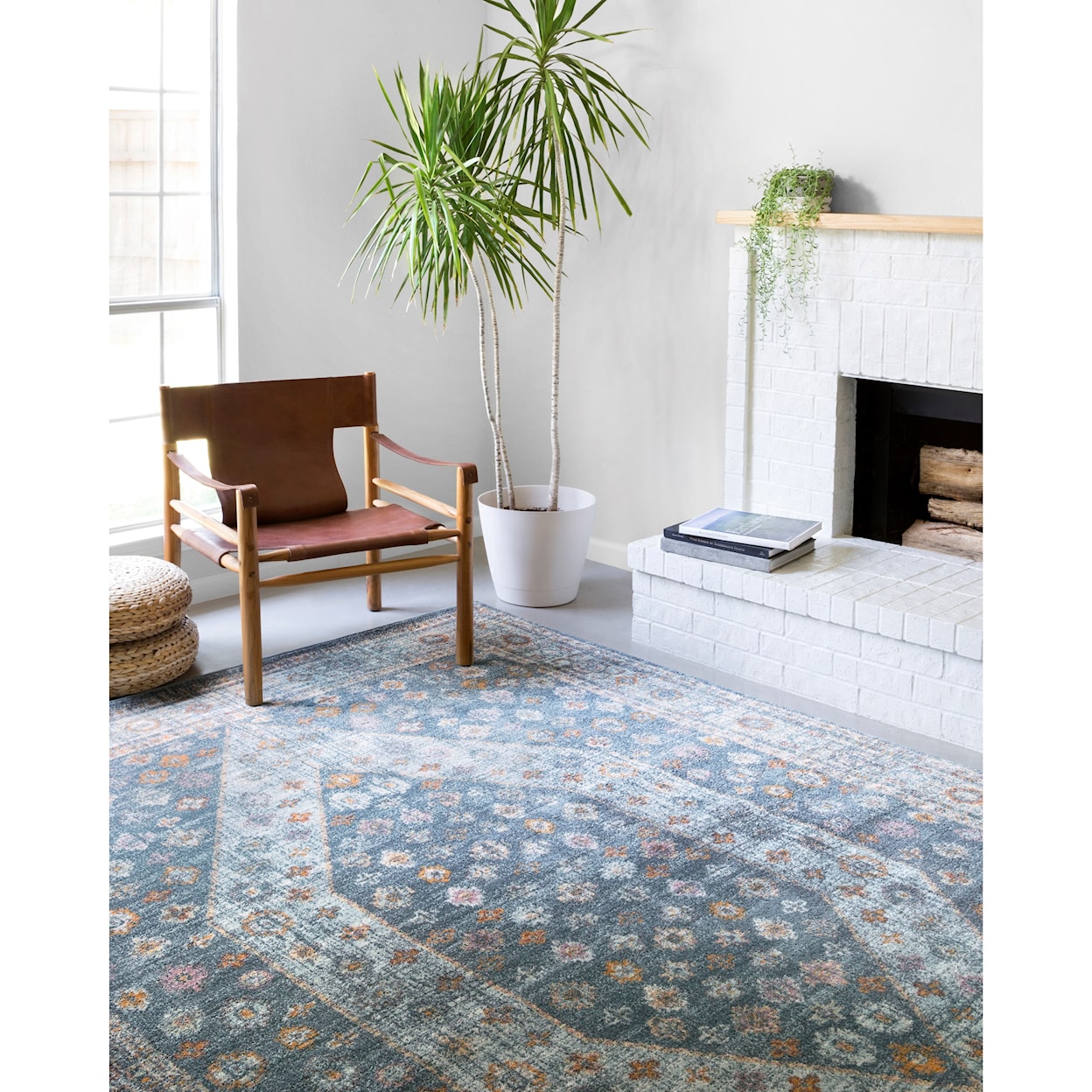 Reeds Rugs Clara 9'3" x 13' Blue / Lt. Blue Rug