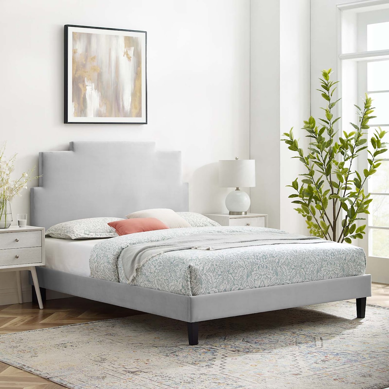 Modway Lindsey Queen Platform Bed