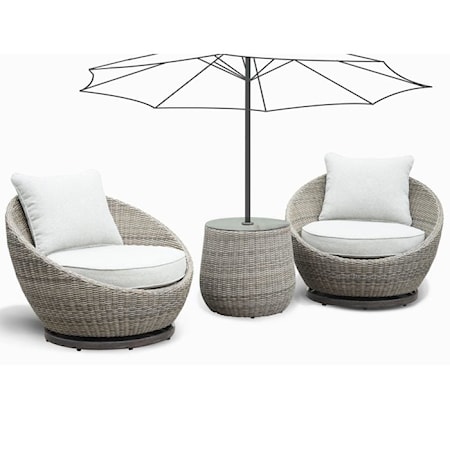 3-Piece Outdoor Patio Group