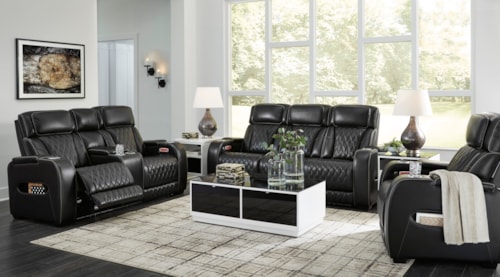 Power Reclining Sofa, Loveseat And Recliner