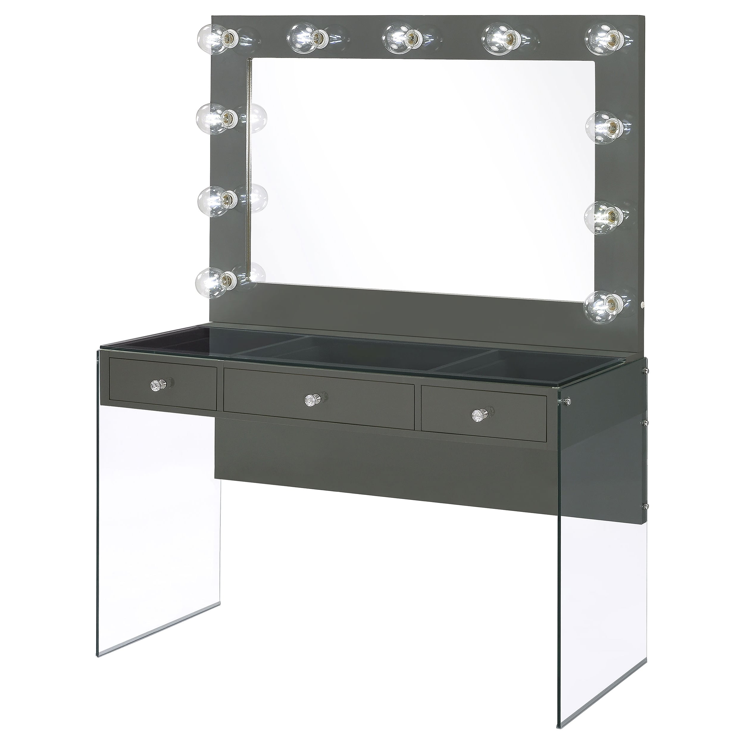 Afshan 3-drawer Vanity Set w/ Lighting