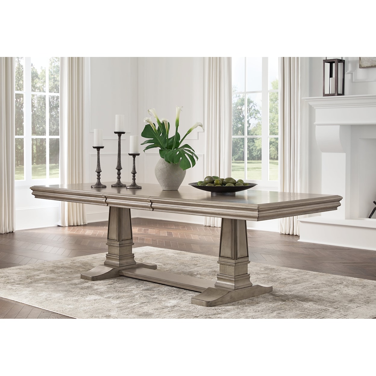 Signature Design by Ashley Lexorne Dining Extension Table