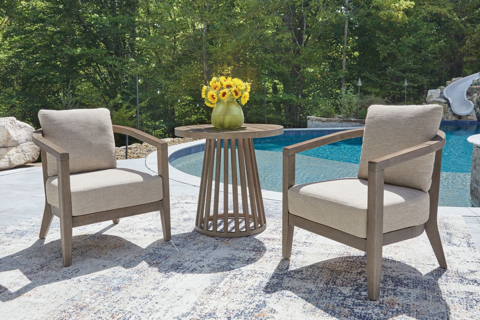 Signature Design by Ashley Joy Lagoon Dining Set