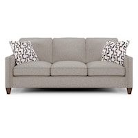 Contemporary Sofa with Track Arms