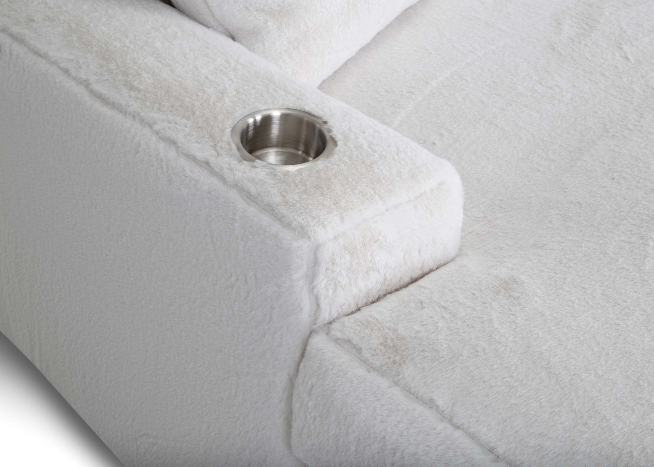 Springfield & Company 92811 Grand Home Theatre Chaise with Cupholders