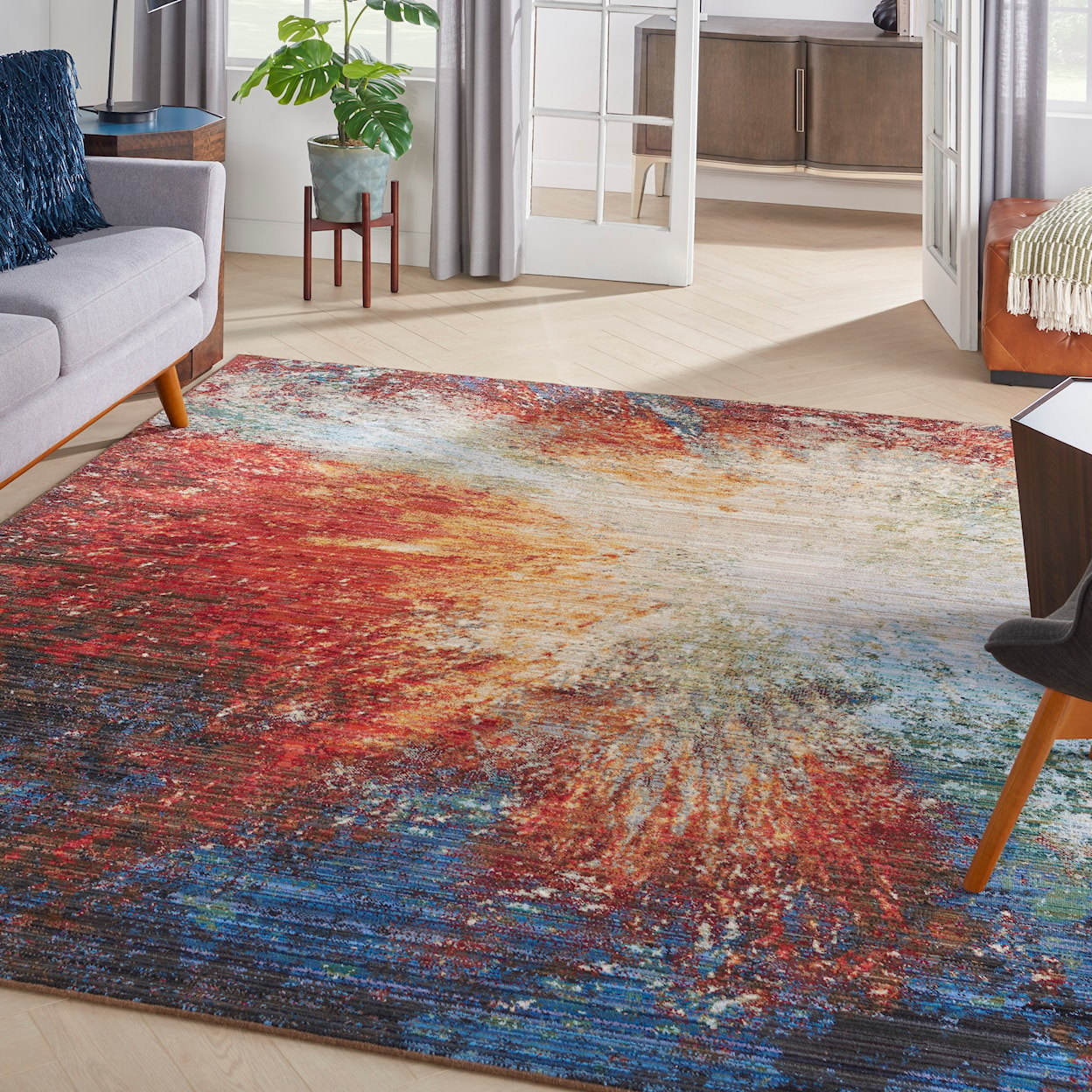 Nourison Chroma 7'9" x 9'9"  Rug