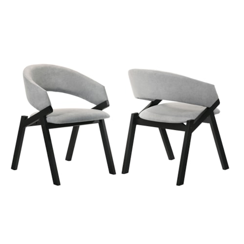 Mid-Century Modern Dining Arm Chairs