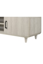 Crown Mark NYOMI Transitional 2-Door TV Stand with 3 Shelves