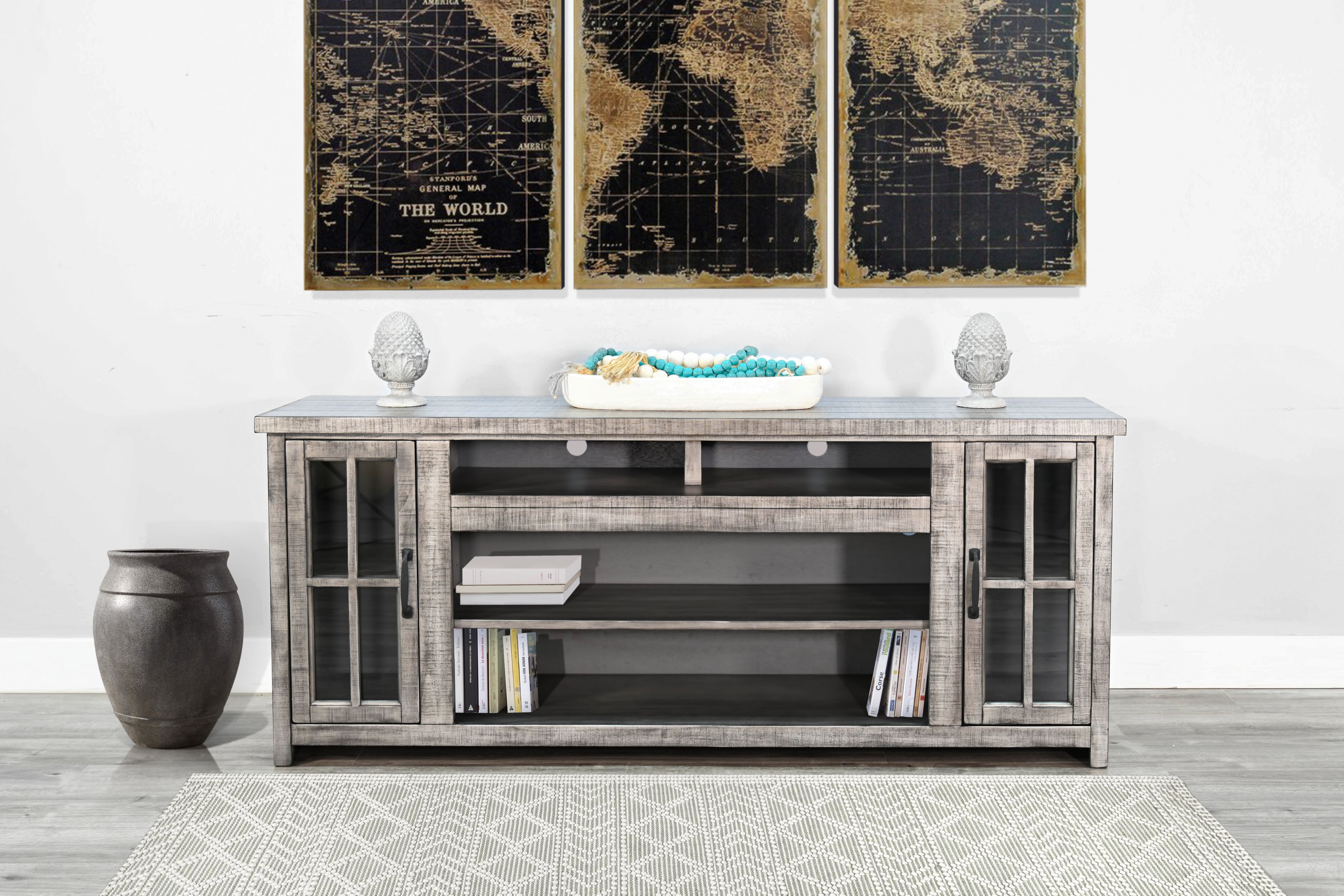 Sunny Designs Alpine Grey Media Console