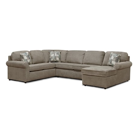 5-6 Seat (right side) Chaise Sectional