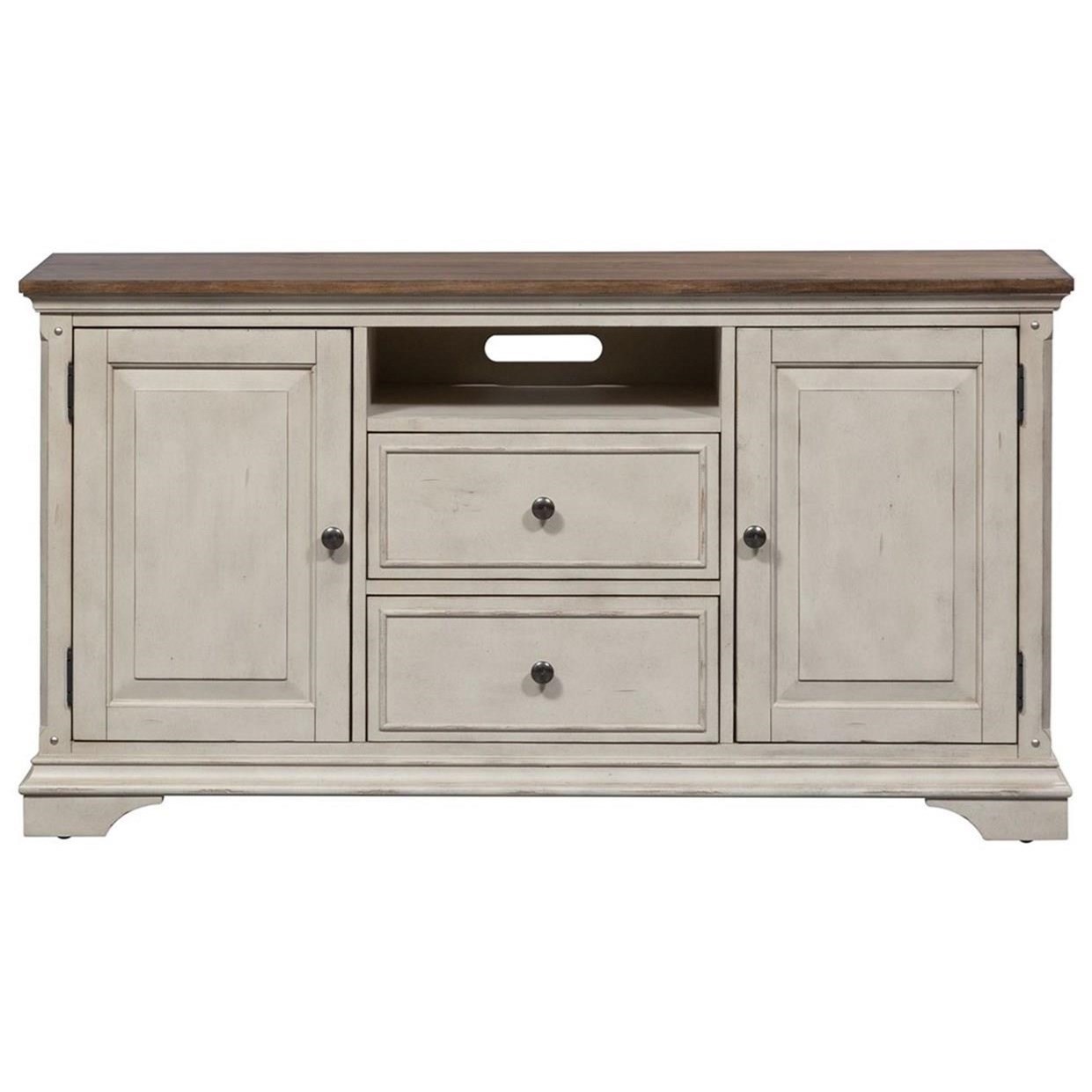 morgan creek antique white sofa table