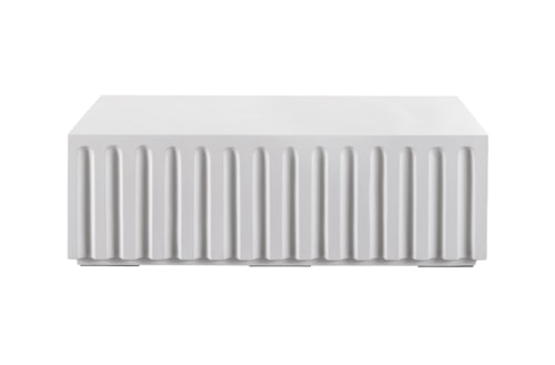 Coastal Outdoor Rectangular Cocktail Table