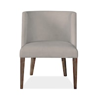 Transitional Upholstered Host Side Chair