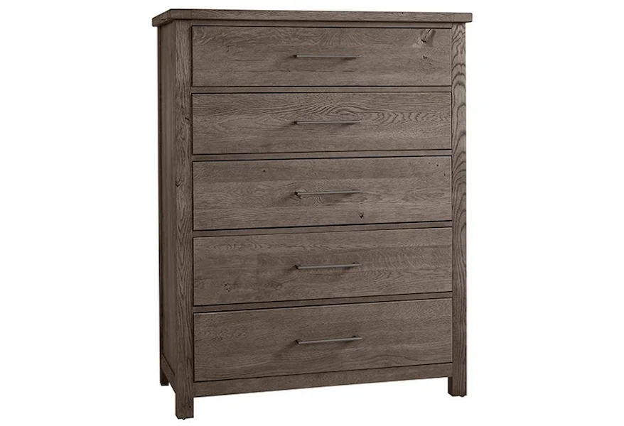 Dovetail - 751 5-Drawer Chest by Vaughan Bassett at Esprit Decor Home Furnishings